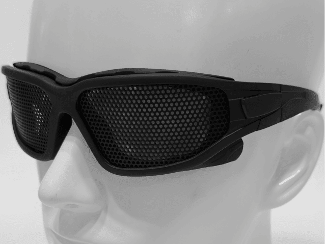 DEFENCE PRO'S MESH EYE PROTECTION BLACK - Airsoft Eye Protection