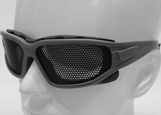 DEFENCE PRO'S MESH EYE PROTECTION GREY - Airsoft Eye Protection