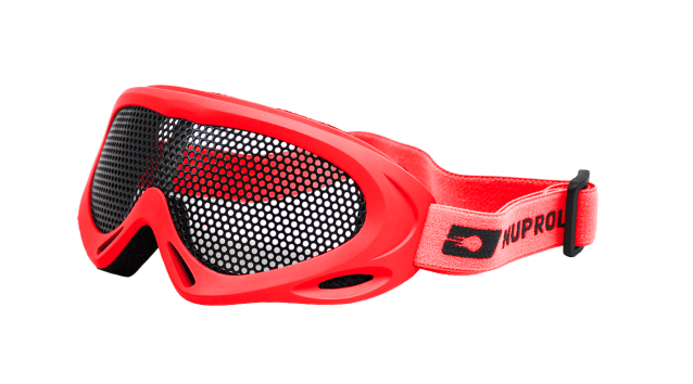 MESH EYE PROTECTION (LARGE) RED - Airsoft Eye Protection