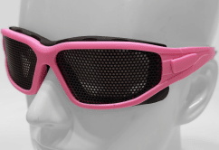 DEFENCE PRO'S MESH EYE PROTECTION PINK
