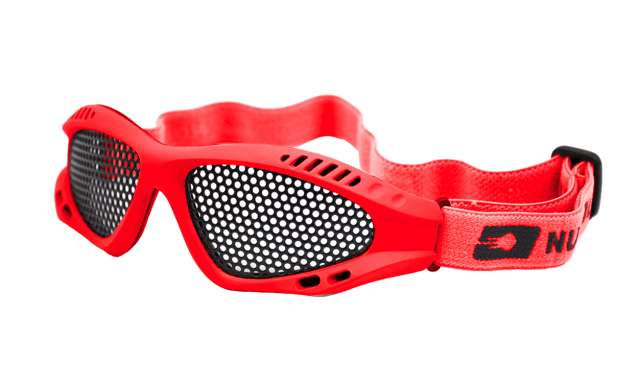 MESH EYE PROTECTION (SMALL) RED - Airsoft Eye Protection