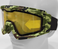 BATTLE VISOR THERMAL DUAL LENS CAMO PROTECTIVE EYEWEAR