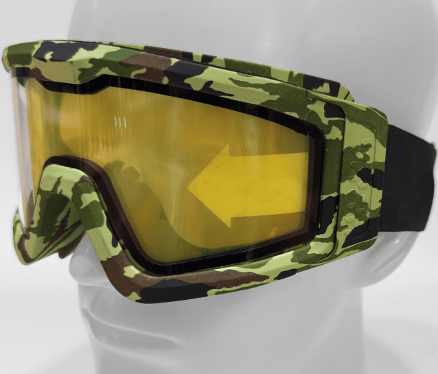 BATTLE VISOR THERMAL DUAL LENS CAMO PROTECTIVE EYEWEAR - Airsoft Eye Protection