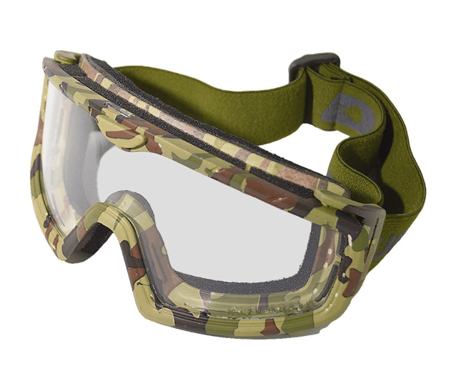 BATTLE VISOR CAMO - NO INSERT PROTECTIVE EYEWEAR - Airsoft Eye Protection