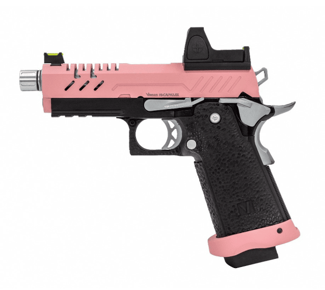 HI-CAPA 3.8 PRO + RDS GBB PISTOL (PINK|BLACK) - Airsoft Hi Capa Pistols - view 3