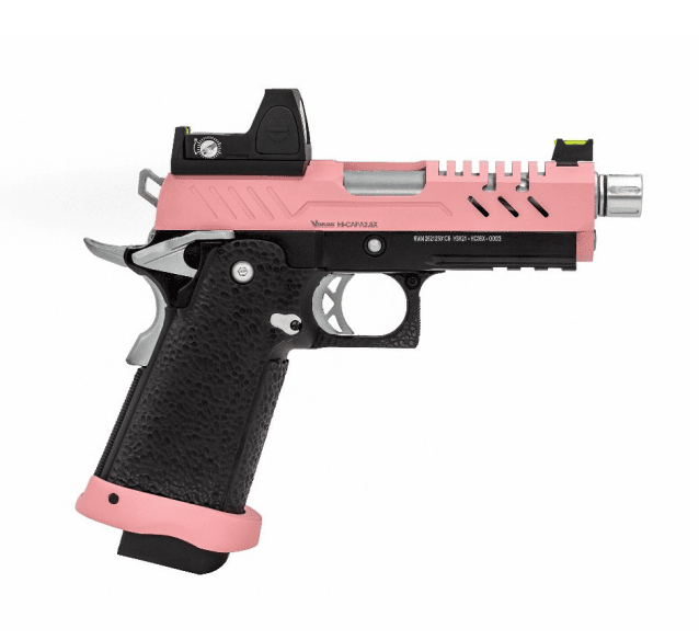 HI-CAPA 3.8 PRO + RDS GBB PISTOL (PINK|BLACK) - Airsoft Hi Capa Pistols - view 4