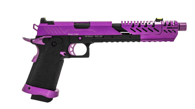 HI-CAPA 7.0 TITAN GBB PISTOL (PURPLE|BLACK) - Airsoft Hi Capa Pistols - view 4
