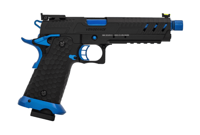 HI-CAPA CS VENGEANCE 5.1 GBB PISTOL (BLACK) (V-BLUE MATCH) - Airsoft Hi Capa Pistols - view 4