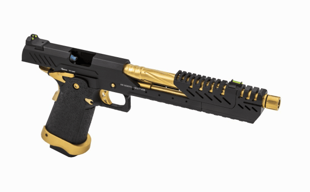 HI-CAPA 7.0 TITAN GBB PISTOL (BLACK) (GOLD MATCH) - Airsoft Hi Capa Pistols - view 4
