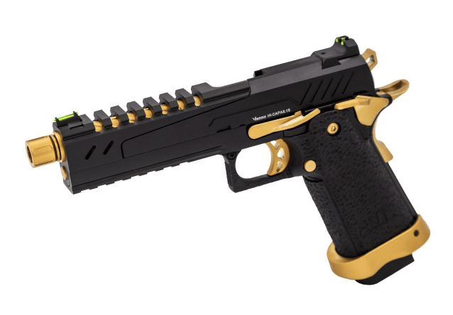 HI-CAPA 5.1S GBB PISTOL (BLACK) (GOLD MATCH) - Airsoft Hi Capa Pistols