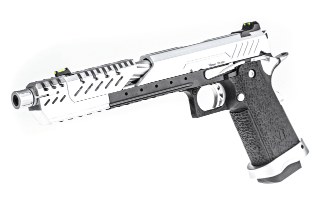 VORSK - HI-CAPA 7.0 TITAN (SILVER-BLACK) - Airsoft Hi Capa Pistols