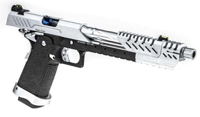 VORSK - HI-CAPA 7.0 TITAN (SILVER-BLACK) - Airsoft Hi Capa Pistols - view 4