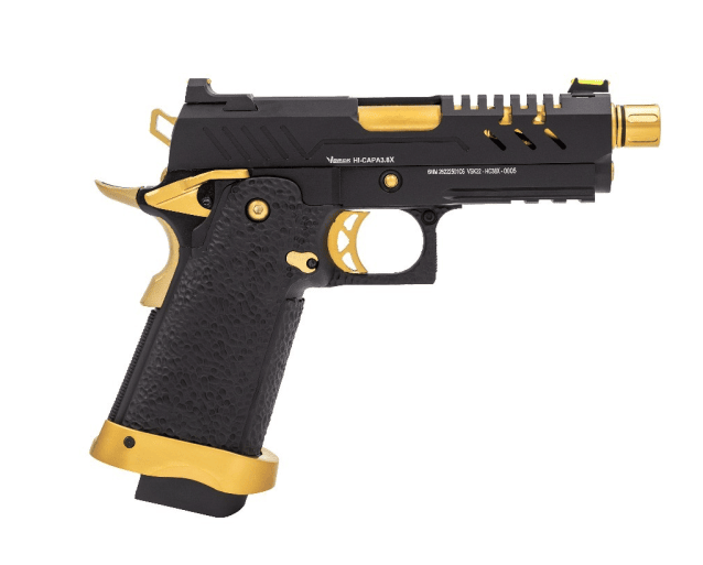 HI-CAPA 3.8 PRO GBB PISTOL (BLACK) (GOLD MATCH) - Airsoft Hi Capa Pistols - view 4