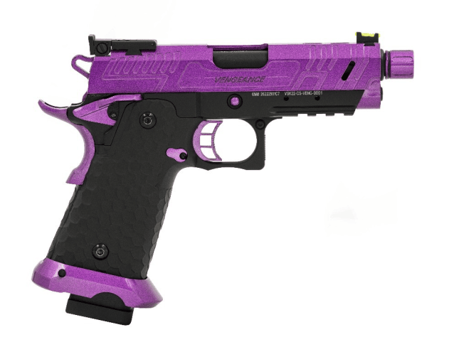 HI-CAPA CS VENGEANCE 3.8 COMPACT GBB PISTOL (PURPLE|BLACK) - Airsoft Hi Capa Pistols - view 4