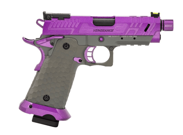 HI-CAPA CS VENGEANCE 3.8 COMPACT GBB PISTOL (PURPLE|GREY) - Airsoft Hi Capa Pistols - view 4