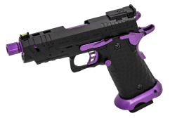 HI-CAPA CS VENGEANCE 3.8 COMPACT GBB PISTOL (BLACK) (PURPLE MATCH)