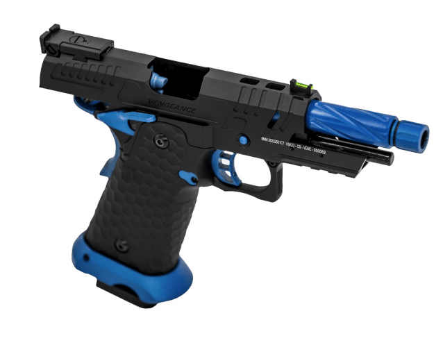 HI-CAPA CS VENGEANCE 3.8 COMPACT GBB PISTOL (BLACK) (BLUE MATCH) - Airsoft Hi Capa Pistols - view 4