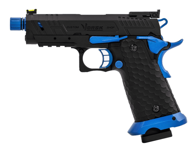 HI-CAPA CS VENGEANCE 3.8 COMPACT GBB PISTOL (BLACK) (BLUE MATCH) - Airsoft Hi Capa Pistols - view 2