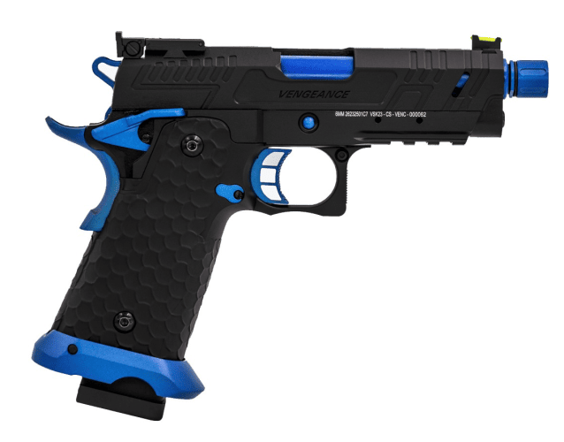 HI-CAPA CS VENGEANCE 3.8 COMPACT GBB PISTOL (BLACK) (BLUE MATCH) - Airsoft Hi Capa Pistols - view 3