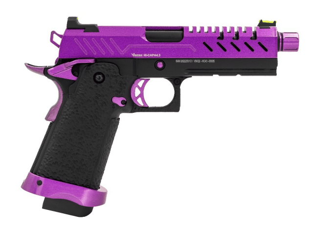 HI-CAPA 4.3 GBB PISTOL (PURPLE|BLACK) - Airsoft Hi Capa Pistols - view 4