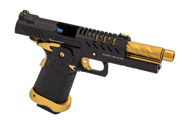 HI-CAPA 4.3 GBB PISTOL (BLACK) (GOLD MATCH) - Airsoft Hi Capa Pistols - view 3