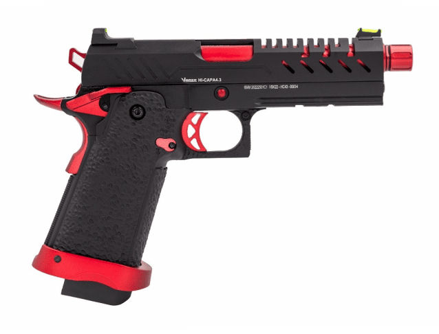 HI-CAPA 4.3 GBB PISTOL (BLACK) (RED MATCH) - Airsoft Hi Capa Pistols - view 4