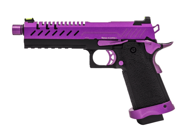 HI-CAPA 5.1 GBB PISTOL (PURPLE|BLACK) - Airsoft Hi Capa Pistols - view 3
