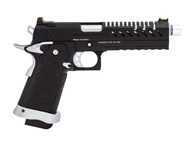 HI-CAPA 5.1 GBB PISTOL (BLACK) (SILVER MATCH) - Airsoft Hi Capa Pistols - view 4