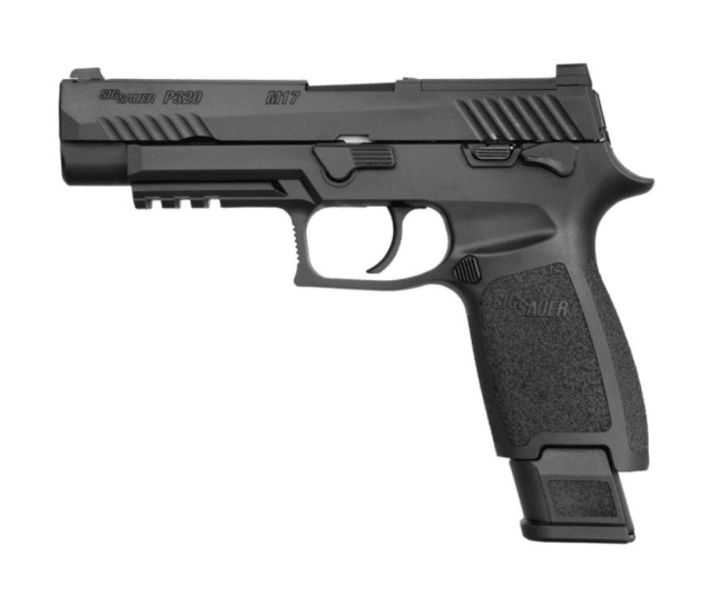 SIG SAUER ProForce P320 M17 Gas blowback Pistol (Black - AIR-PF-M17BGG) - Airsoft 226 / 228 / 229 Pistol