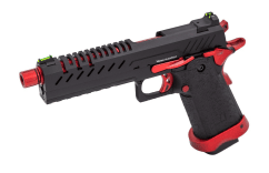 HI-CAPA 5.1 GBB PISTOL (BLACK) (RED MATCH)