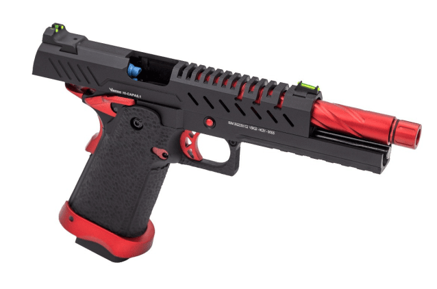 HI-CAPA 5.1 GBB PISTOL (BLACK) (RED MATCH) - Airsoft Hi Capa Pistols - view 2