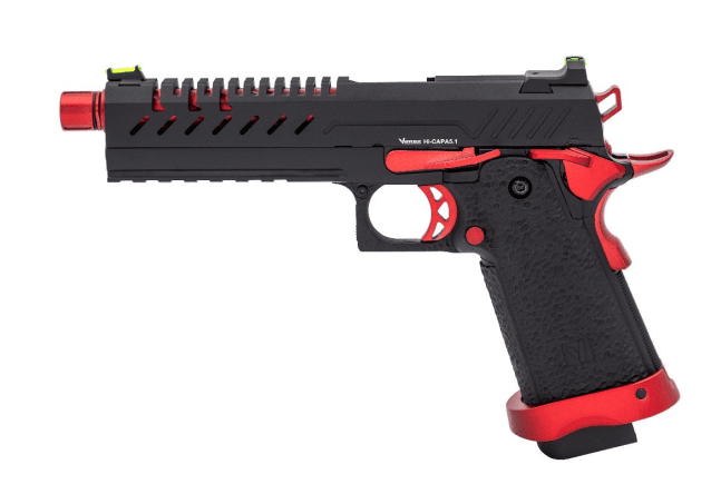 HI-CAPA 5.1 GBB PISTOL (BLACK) (RED MATCH) - Airsoft Hi Capa Pistols - view 3