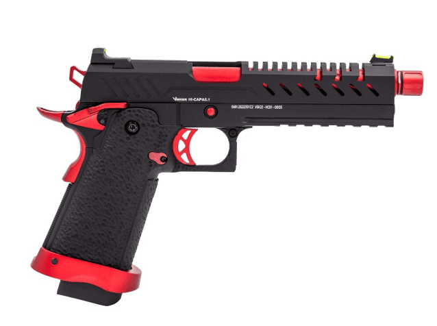 HI-CAPA 5.1 GBB PISTOL (BLACK) (RED MATCH) - Airsoft Hi Capa Pistols - view 4
