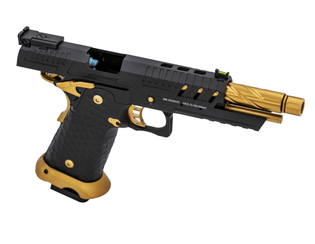HI-CAPA CS VENGEANCE 5.1 GBB PISTOL (BLACK) (GOLD MATCH) - Airsoft Hi Capa Pistols - view 2