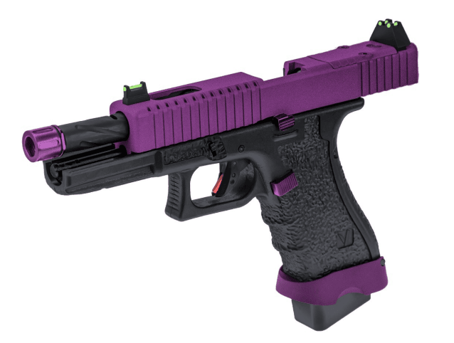 EU7-T GBB PISTOL (PURPLE|BLACK) - Airsoft G Series / EU Series - view 2
