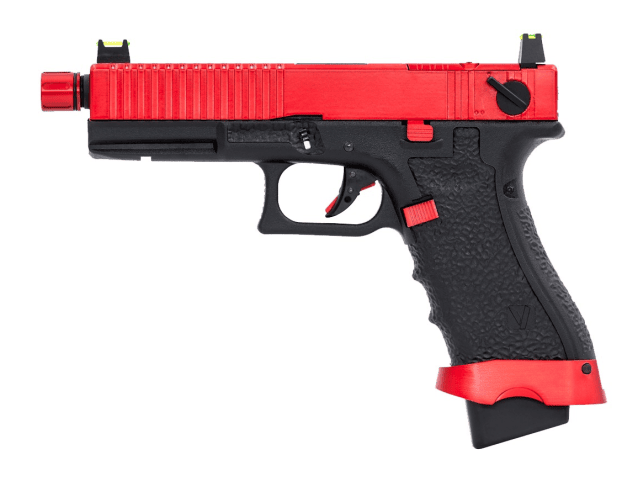 EU8-T GBB PISTOL (RED|BLACK) - Airsoft G Series / EU Series - view 2