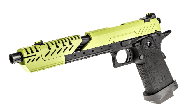 VORSK - HI-CAPA 7.0 TITAN (GREEN-BLACK) - Airsoft Hi Capa Pistols