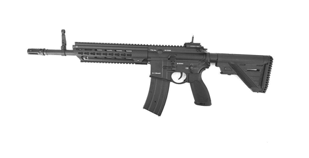 E&C EC416 A7 G95 TFB Laser Markings QD v2.0, Black Airsoft Gun AEG. - All AEG Airsoft Rifles