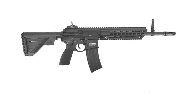 E&C EC416 A7 G95 TFB Laser Markings QD v2.0, Black Airsoft Gun AEG. - All AEG Airsoft Rifles - view 2