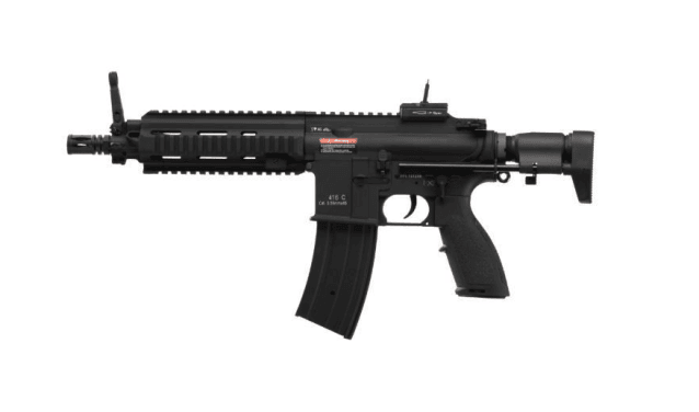 E&C EC416C Laser markings QD v2.0 Black AEG Airsoft Gun. - All AEG Airsoft Rifles - view 2