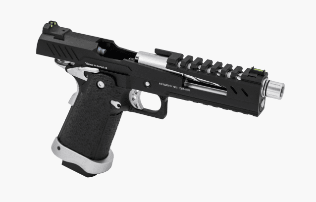 HI-CAPA 5.1S GBB PISTOL (BLACK) (SILVER MATCH) - Airsoft Hi Capa Pistols - view 2