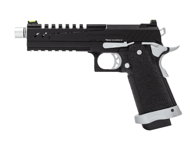 HI-CAPA 5.1S GBB PISTOL (BLACK) (SILVER MATCH) - Airsoft Hi Capa Pistols - view 3
