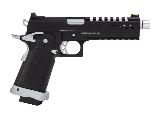 HI-CAPA 5.1S GBB PISTOL (BLACK) (SILVER MATCH) - Airsoft Hi Capa Pistols - view 4