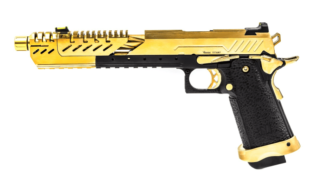 HI-CAPA 7.0 TITAN GBB PISTOL (GOLD|BLACK) - Airsoft Hi Capa Pistols - view 2