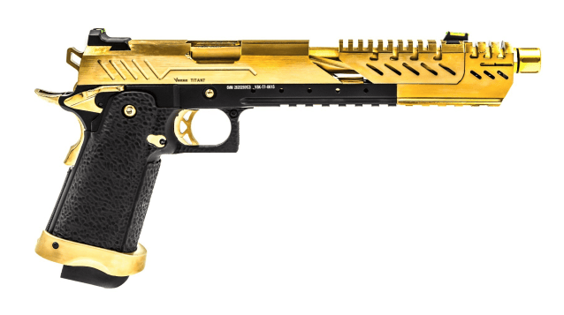HI-CAPA 7.0 TITAN GBB PISTOL (GOLD|BLACK) - Airsoft Hi Capa Pistols - view 3