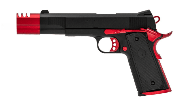 VP-X GBB PISTOL (BLACK) (RED MATCH) - Airsoft 1911 Pistols - view 3