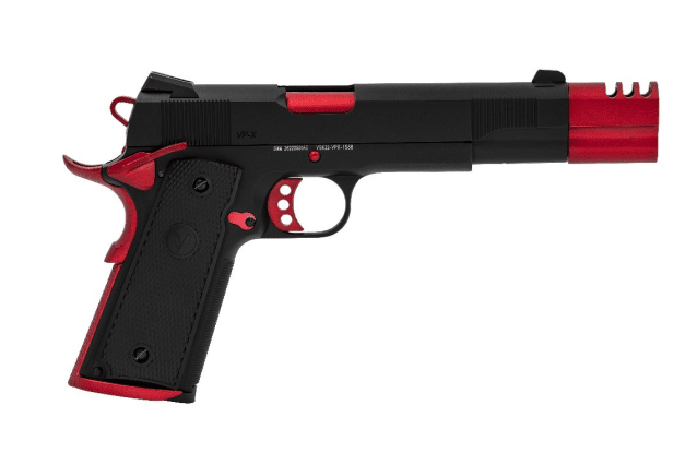 VP-X GBB PISTOL (BLACK) (RED MATCH) - Airsoft 1911 Pistols - view 4