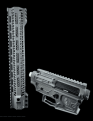 Mancraft CNC M4 Tactical Airsoft Receiver and Handguard Set – Titanium Gray      