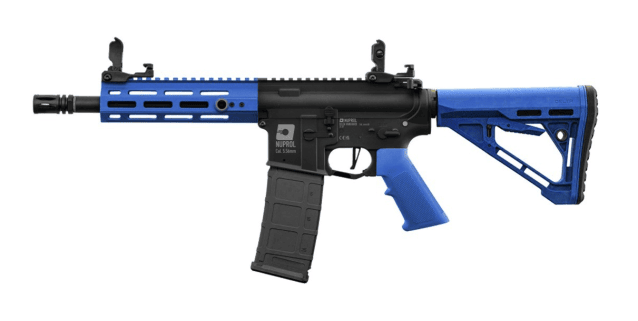 Nuprol Delta Vanguard Sentry 7 AEG Blue Tow Tone Pre Order - Two Tone Airsoft Gun