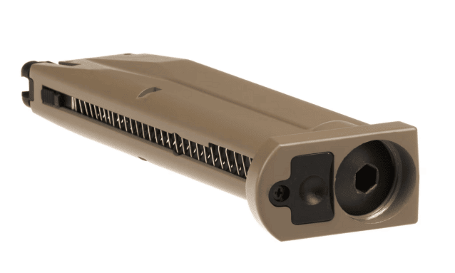 Beretta airsoft Magazine M9 A3 Metal Version Co2 22rds - Airsoft Pistol Magazines - view 3